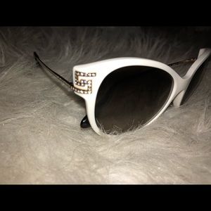 White Versace Sunglasses